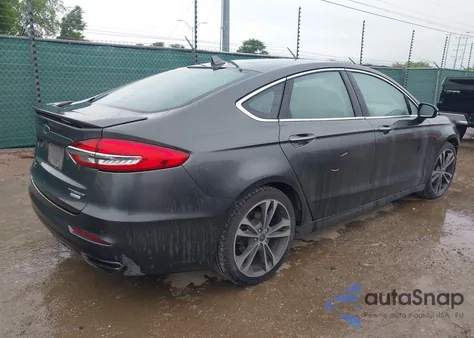 2020 Ford Fusion Titanium from USA, damaged, VIN 3FA6P0K97LR192657